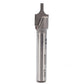 2050 Plunge Roundover Router Bit 1/8" R X 3/8" A X 1/8" B 1/4" C 1-3/4" OL alt 0