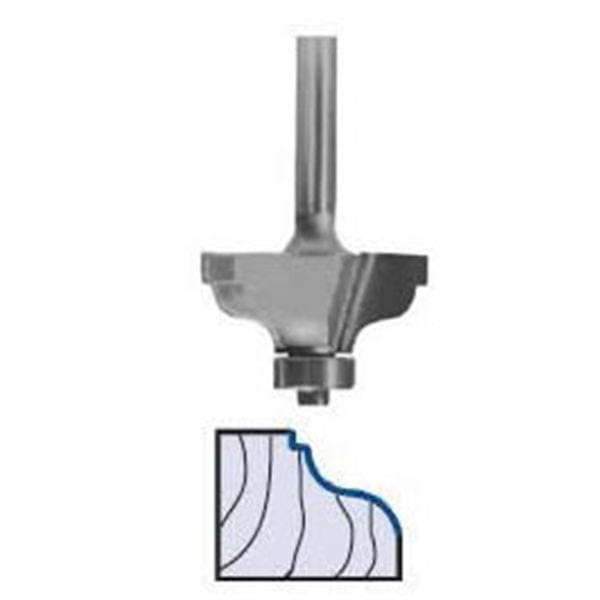 Fillet Bit Whiteside 3214 Ogee Fillet Router Bit - 1/4 Shank, 1-3/8 D | Woodcraft