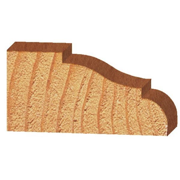 Whiteside 3298 Classical Ogee Table Edge Router Bit - 1 PW, 2-1/2 D ...