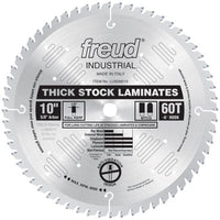 LU92M010 MTCG Laminate Flooring Circular Saw Laminate Saw Blade 10" x 5/8" Bore x 60 Tooth alt 0