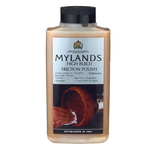 Clear High Build Friction Polish Solvent Based 500 ml alt 0