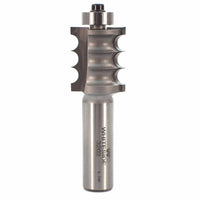 3202 Multi-Beading Router Bit 1/2" SH 1/8" R 7/8" D x 1" CL x 2-3/4" OL alt 0