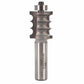 3202 Multi-Beading Router Bit 1/2" SH 1/8" R 7/8" D x 1" CL x 2-3/4" OL alt 0