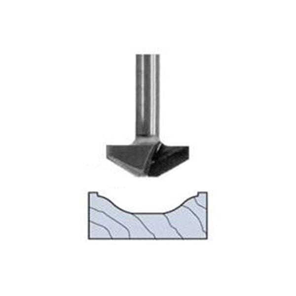 5725 Ogee Panel Profile Router Bit 1-1/2" D X 2-1/2" OL alt 0