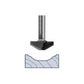 5725 Ogee Panel Profile Router Bit 1-1/2" D X 2-1/2" OL alt 0