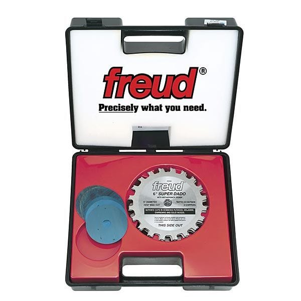 SD506 Circular Saw Super Dado Saw Blade Set 6" X 5/8" Bore alt 0