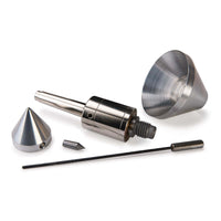 #2 Morse Taper - Multi-Tip Live Center Set - 4 Piece alt 0