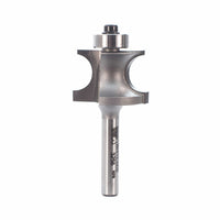 3256 Edge Beading Router Bit 1/4" SH 1-1/16" D X 1/2" BD X 3/4" CL X 2-1/4" OL alt 0