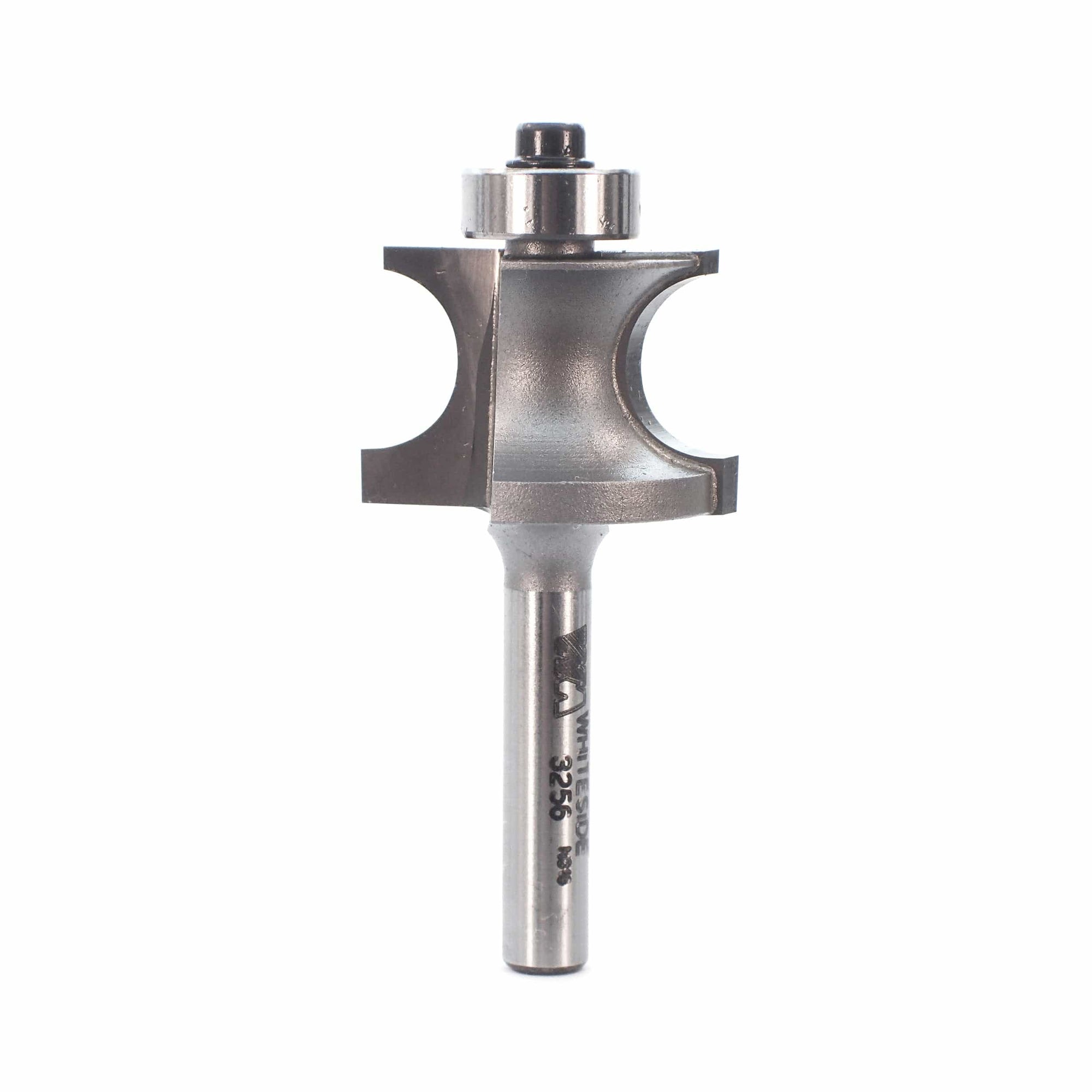 3256 Edge Beading Router Bit 1/4" SH 1-1/16" D X 1/2" BD X 3/4" CL X 2-1/4" OL alt 0