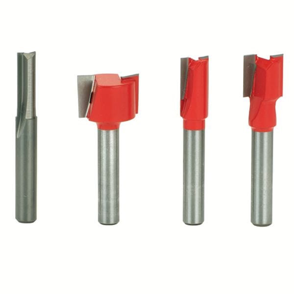 90-106 Undersized Plywood Router Router Bit Set 4-Piece 1/4" SH alt 0