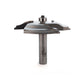 6000F 3-Wing Large Raised Panel Router Bit 3-3/8" D, Ogee Bead alt 0