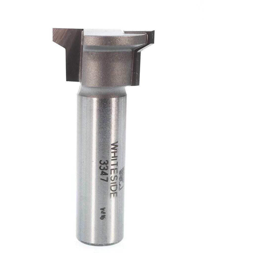 3347 Locking Drawer Glue Joint Router Bit 1/2" SH 1" D X 1/2" CL X 2-1/8" OL alt 0