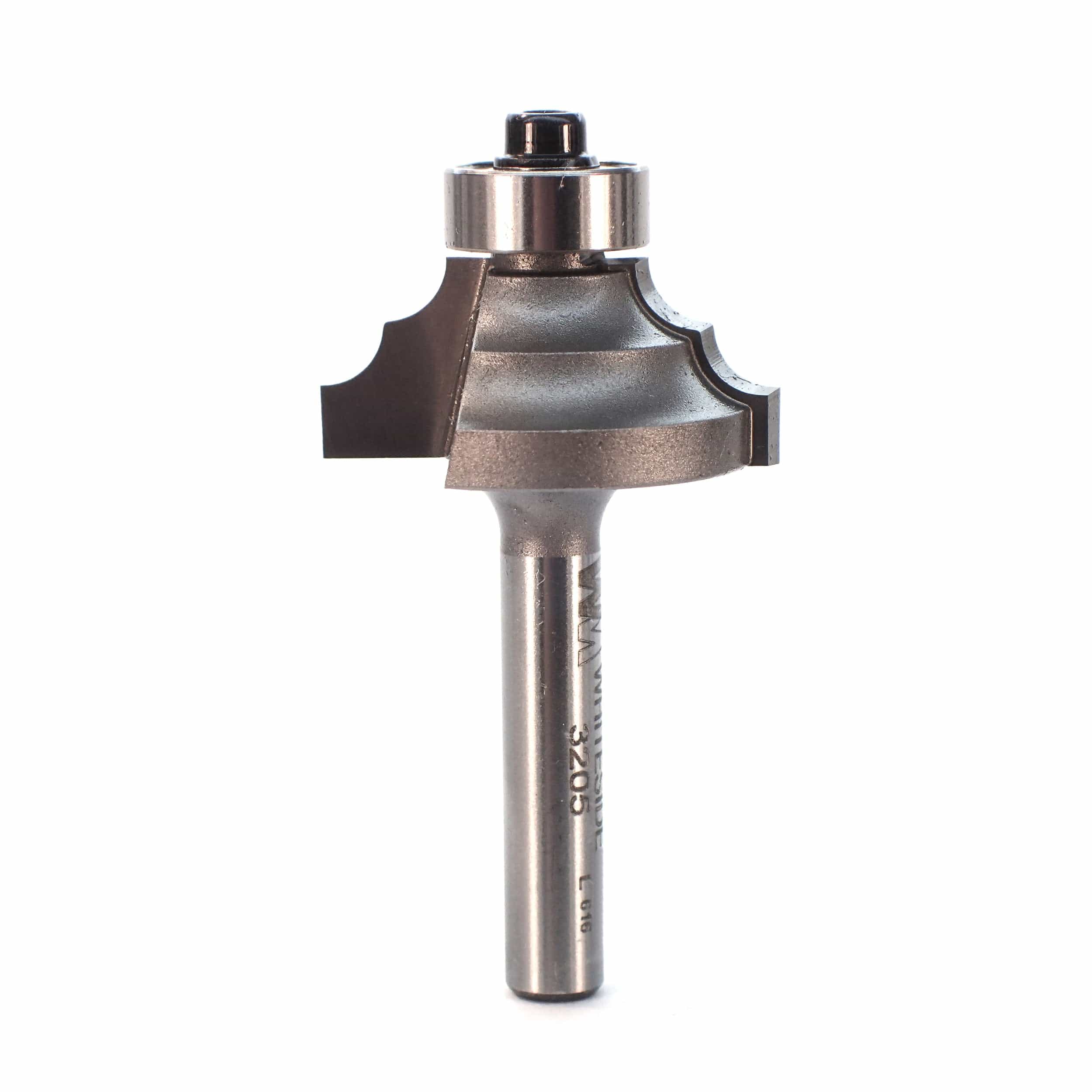 Whiteside 3205 Double Round Router Bit - 1/4 Shank, 1-1/8 D | Woodcraft