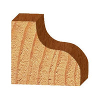 3224 Ogee Router Bit 1/4" SH 1/4" R 1-1/2" D X 5/8" CL X 2-1/8" OL alt 0