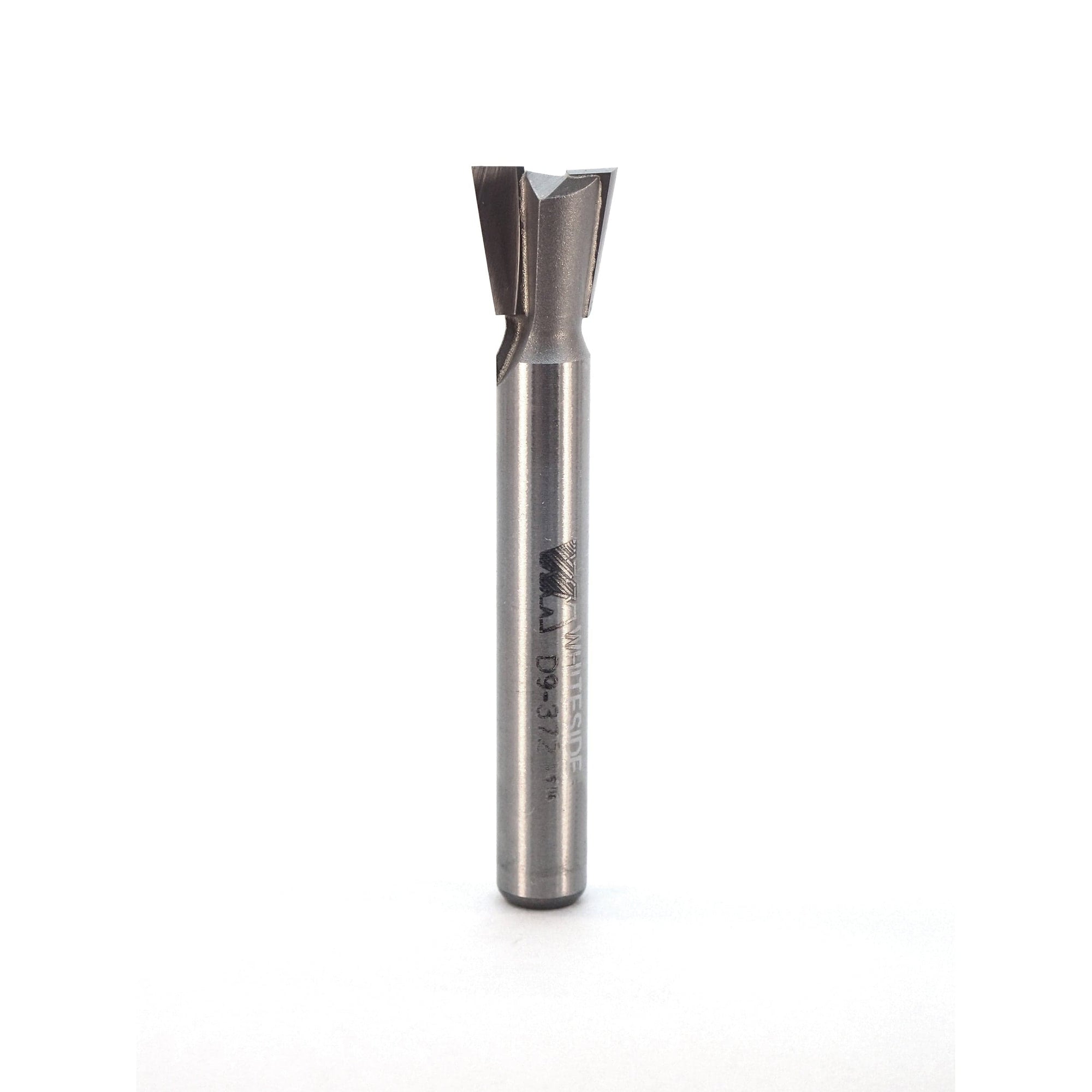 D9-372 Dovetail Router Bit 9 Degree 1/4" SH 3/8" D x 3/8" C x 2" OL alt 0