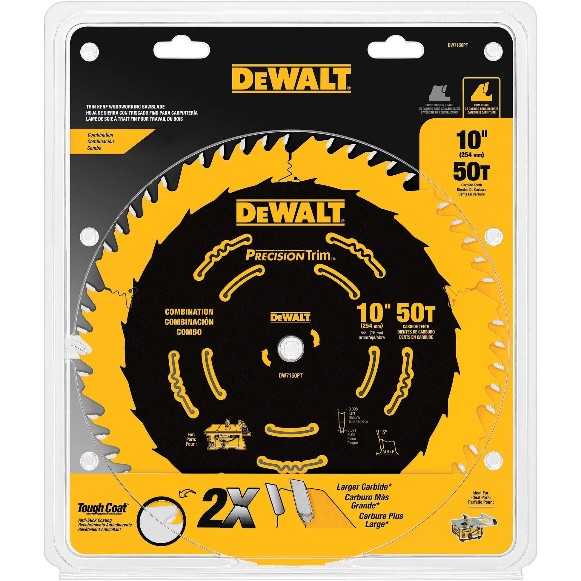 10 in. x 50-Teeth Combination Saw Blade 10 in. x 50-Teeth Combination Saw Blade