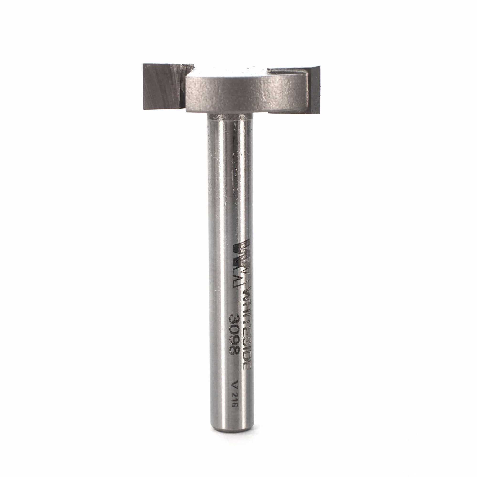 3098 Slot And Undercut Router Bit 1" D X 1/4" A X 3/8" B X 2" OL alt 0