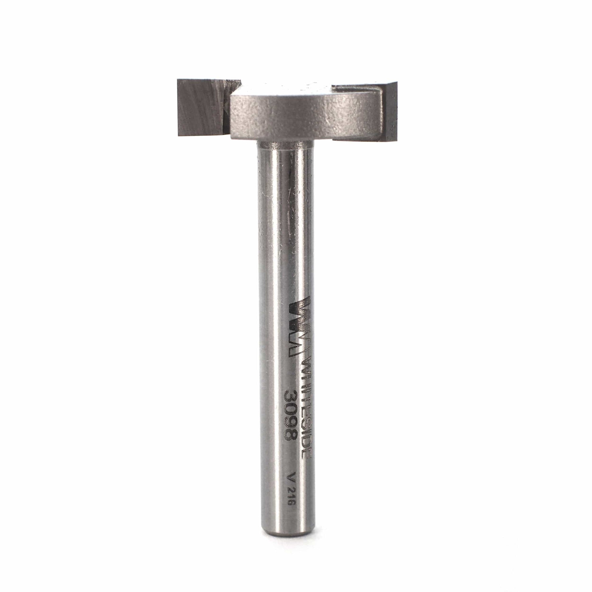 3098 Slot And Undercut Router Bit 1" D X 1/4" A X 3/8" B X 2" OL alt 0