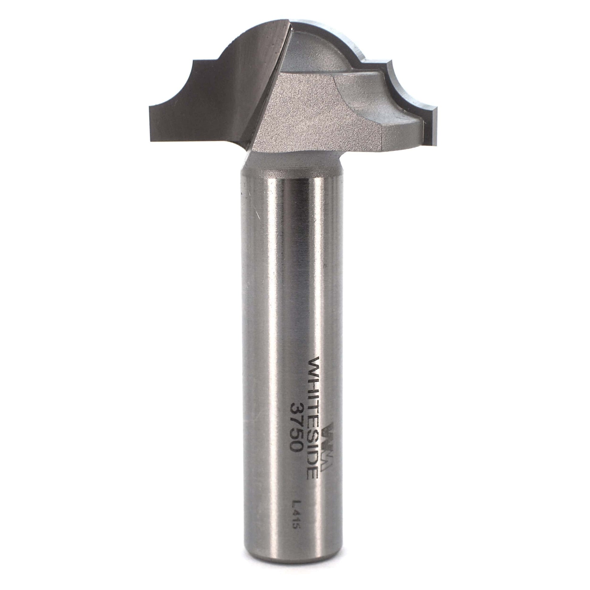 3750 Classical Round Bottom Router Bit 1/2" SH 7/32" R 1-3/8" D X 9/16" CL X 2-1/2" OL alt 0