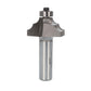 3208 Double Round Router Bit 1/2" SH 7/32" R 1-3/8" D X 5/8" CL X 2-1/2" OL alt 0