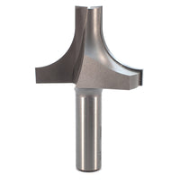 Plunge Roundover Bit w/Plunge Point 3/4" R 2LD 1/2" SD 1/2" SH 3" OL 2 FL alt 0