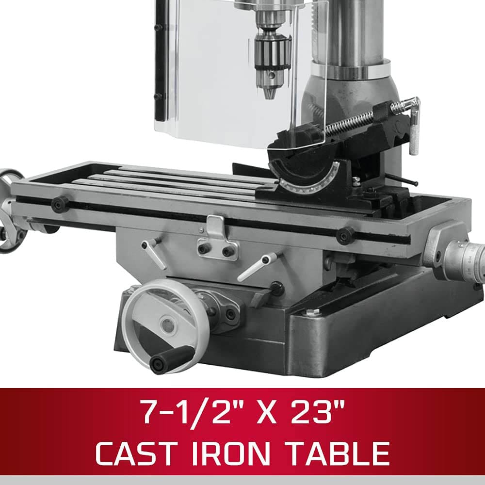 JMD-15 Mill/Drill with R-8 Taper - 115V - 1 Ph