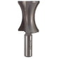 1480 Oval Edge (Half Bull Nose) Router Bit 1-1/2" A X 1/4" B X 1-3/4" CL 1-1/4" D alt 0