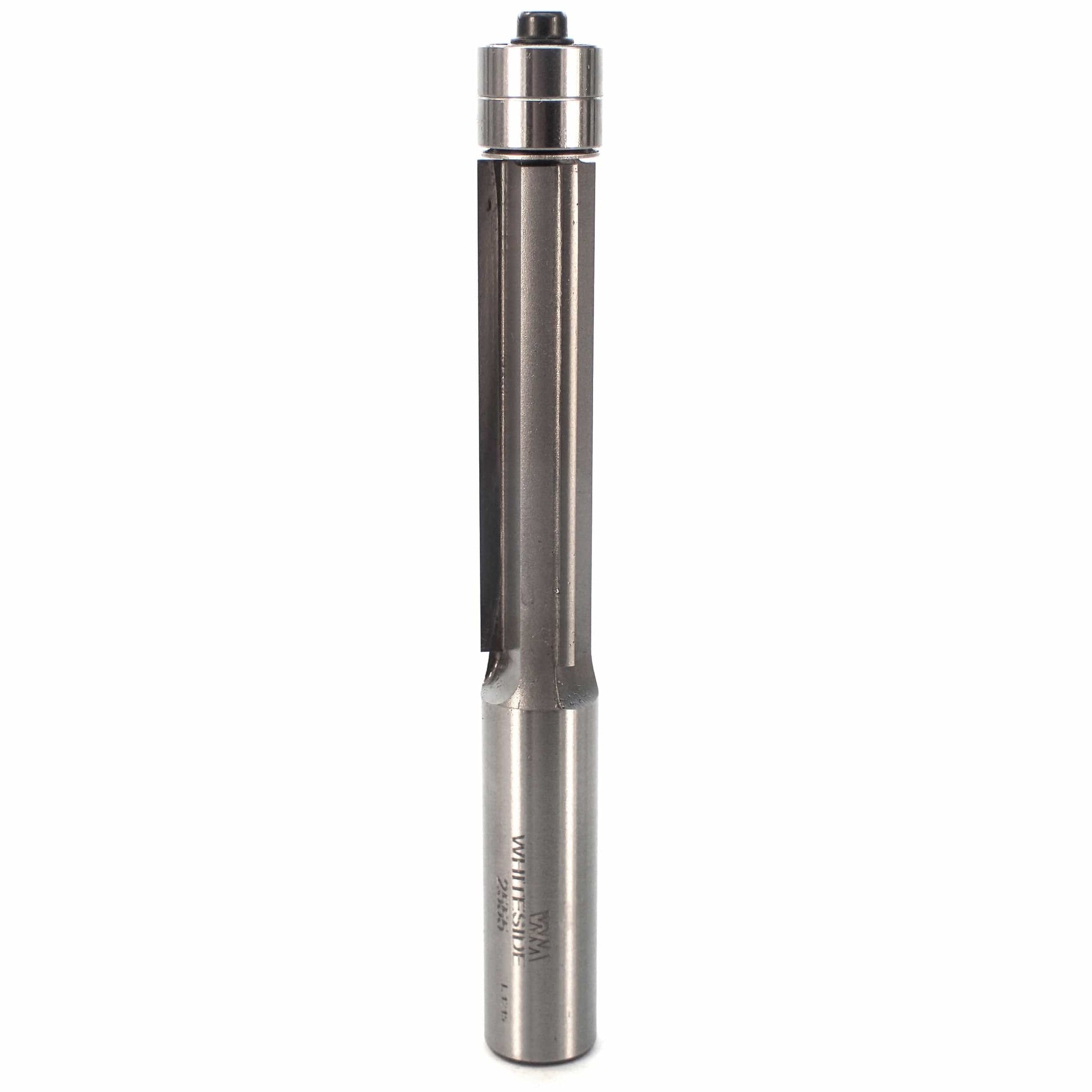 Whiteside Three Flute Flush Trim Router Bit with Double Bearing - 1/2 ...
