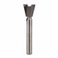 D14-531 Dovetail Router Bit 14 Degree 1/4" SH 17/32" D x 1/2" C x 2" OL alt 0