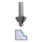 3172 Wavy Edge Router Bit 1/2" SH 1/8" R 1-1/4" D X 3/4" CL X 2-1/2" OL alt 0
