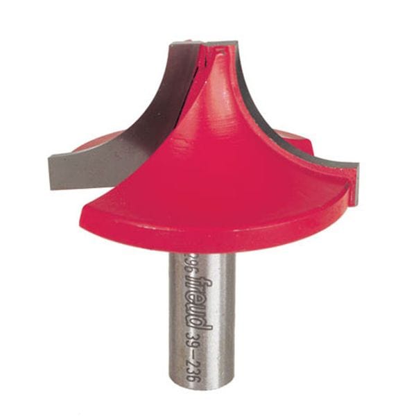 39-236 Ovolo Router Bit 1/2" SH 2-1/4" D 1-1/8" CL 7/8" R alt 0