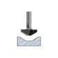 5720 Straight Panel Profile Router Bit 1-1/2" D X 2-1/2" OL alt 0