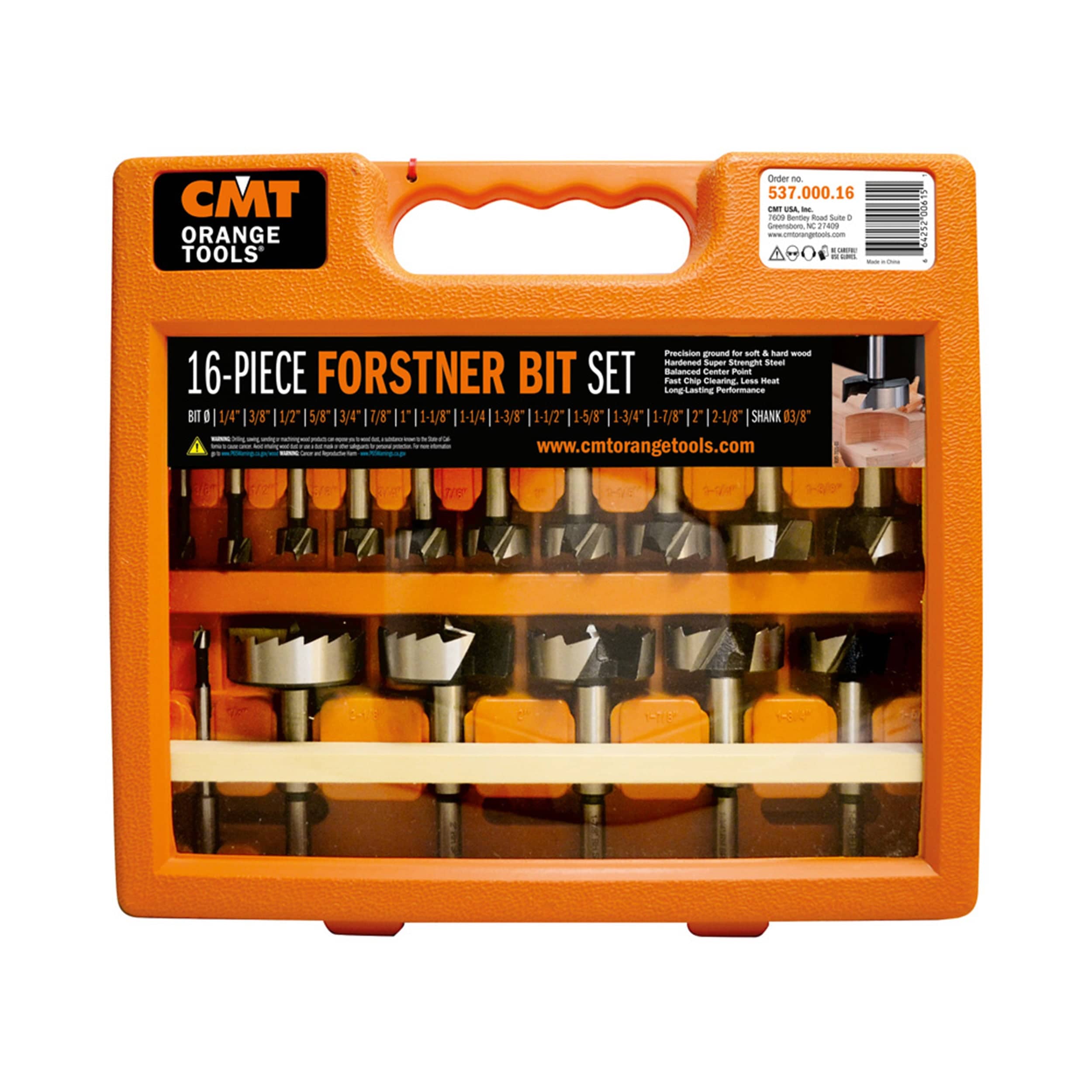 CMT Forstner Bit Set | Woodcraft