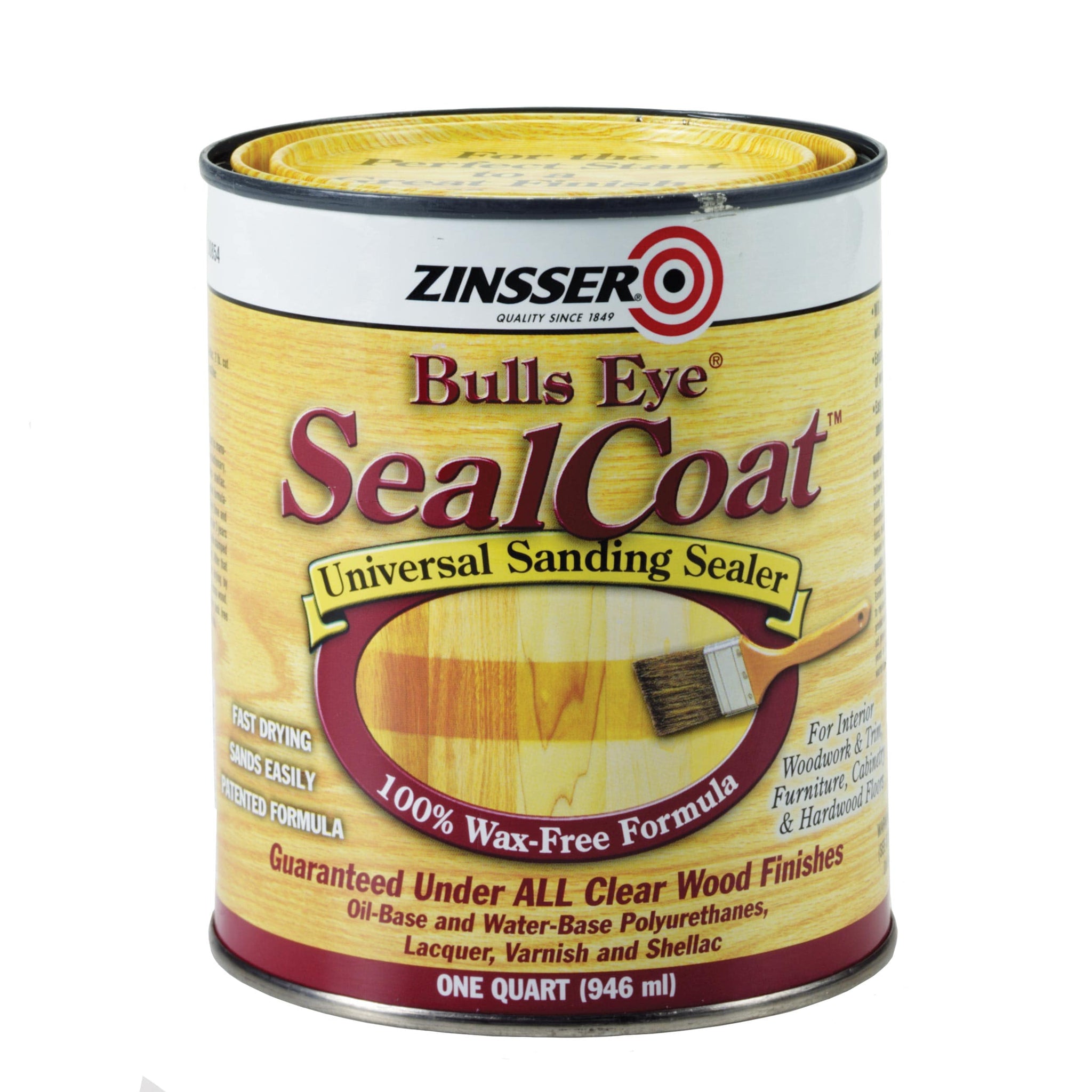 Zinsser Bulls Eye Seal Coat Universal Sanding Sealer Solvent Based