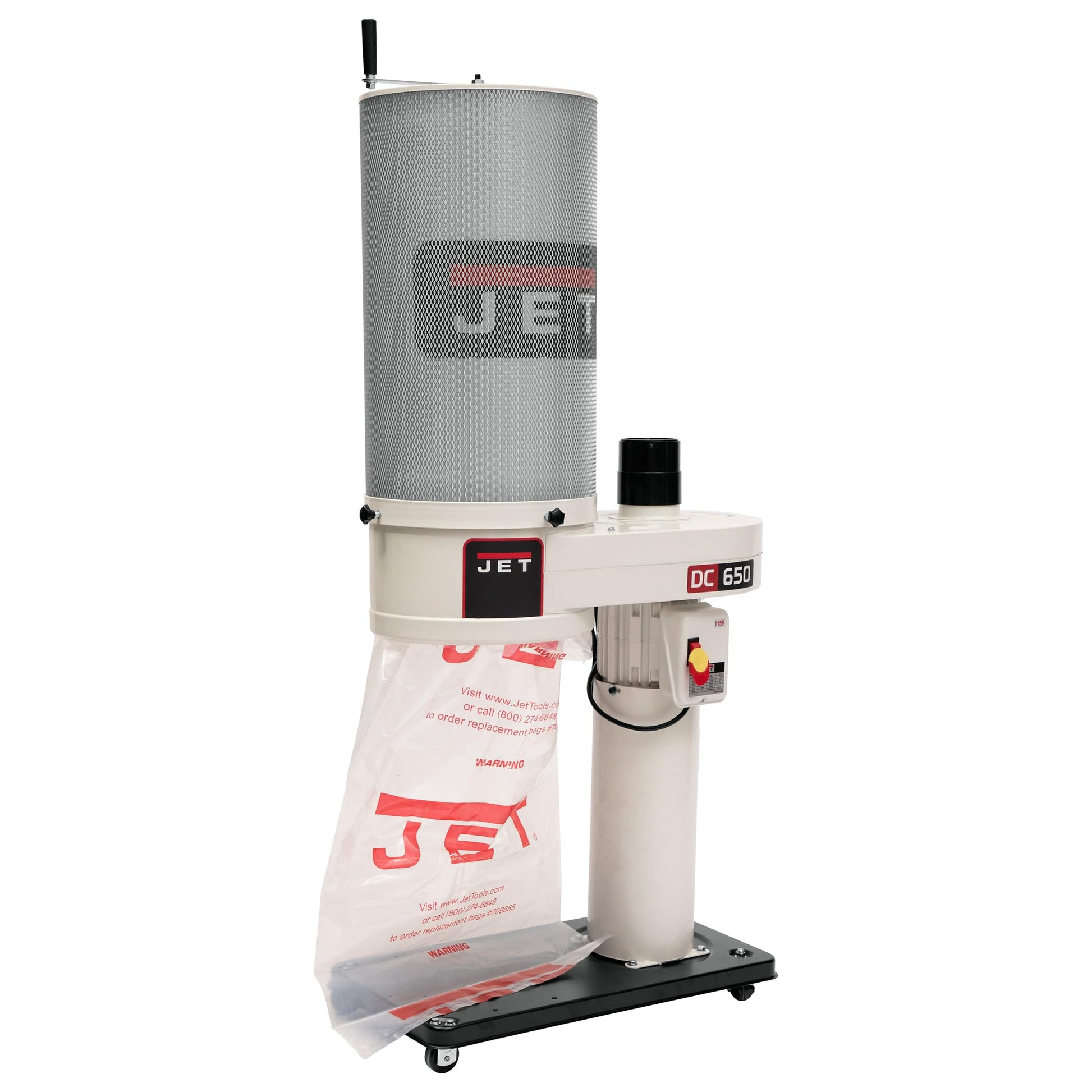 Dust Collector with 2-Micron Canister Kit - 1 HP 1 Ph 115/230V - DC-650CK alt 0