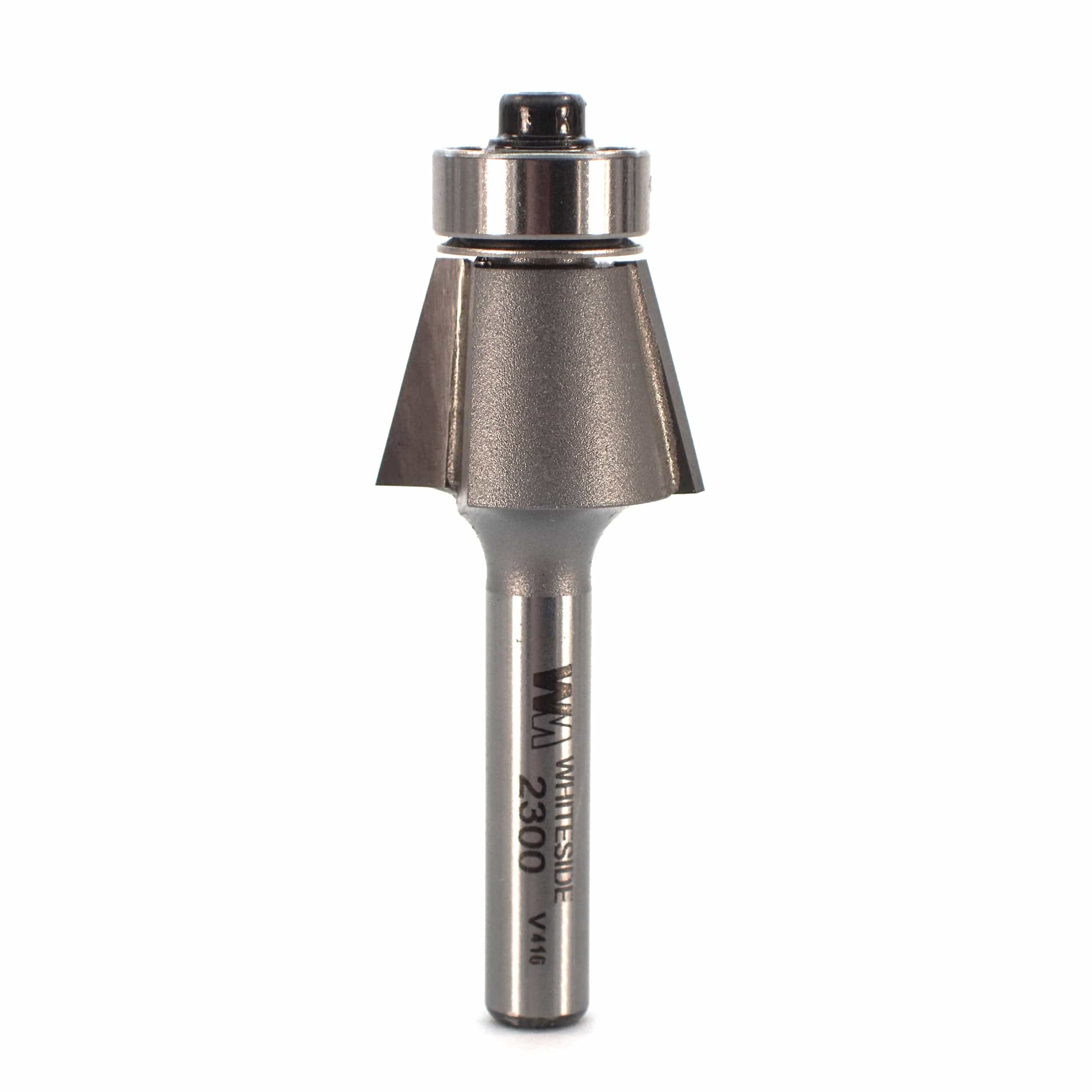 Bevel Cut Router Bit Whiteside 2300 Edge Bevel Router Bit - 15° Angle, 1/4 Shank | Woodcraft