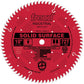 LU95R010 Circular Saw Solid Surface Saw Blade 10" x 5/8" Bore x 72 Tooth TCG alt 0