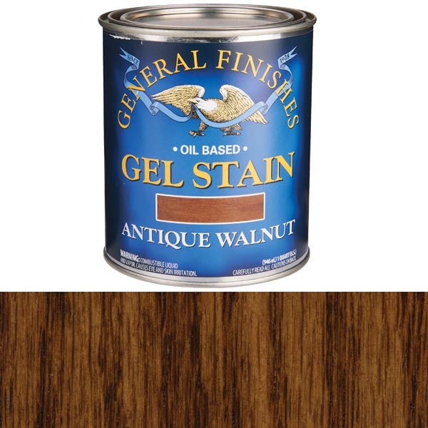 (H) GF Gel Stain Antique Walnut Qt alt 0