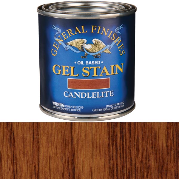 (H) GF Gel Stain Candlelite 1/2 Pt alt 0