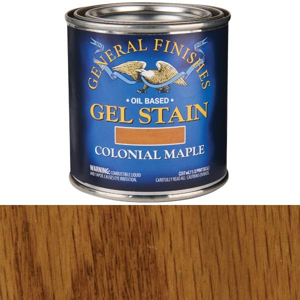 (H) GF Gel Stain Colonial Maple 1/2 Pt alt 0