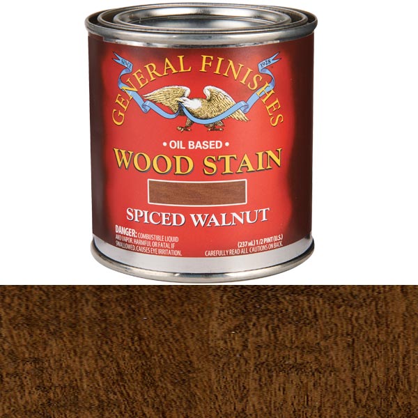 (H) GF Oil Stain Spiced Walnut 1/2 Pt alt 0