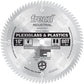 LU94M010 Circular Saw Plastic Saw Blade 10" x 5/8" Bore x 80 Tooth TCG alt 0