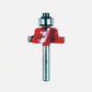 38-100 Quadra-Cut Roman Ogee Router Bit 1/4" Shank 1-1/16" D 1/2" CL 5/32" R alt 0