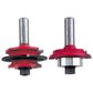 99-281 Recoverable Bead Glass Door Router Router Bit Set Ogee 1/2" Shank alt 0