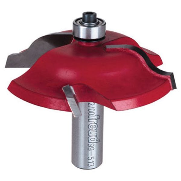 99-513 Quadra-Cut Raised Panel Router Bit Ogee 1/2" Shank alt 0