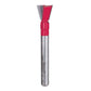 22-124 Dovetail Router Bit 1/4" SH 1/2" D 14 Degree alt 0