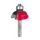 38-202 Cove And Fillet Router Bit 1/4" SH 1-1/4" D 19/32" CL 5/16" R alt 0