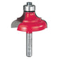 38-504 Classical Bold Cove And Round Router Bit 1/4" SH 1-1/2" D 11/16" CL 1/4" R alt 0
