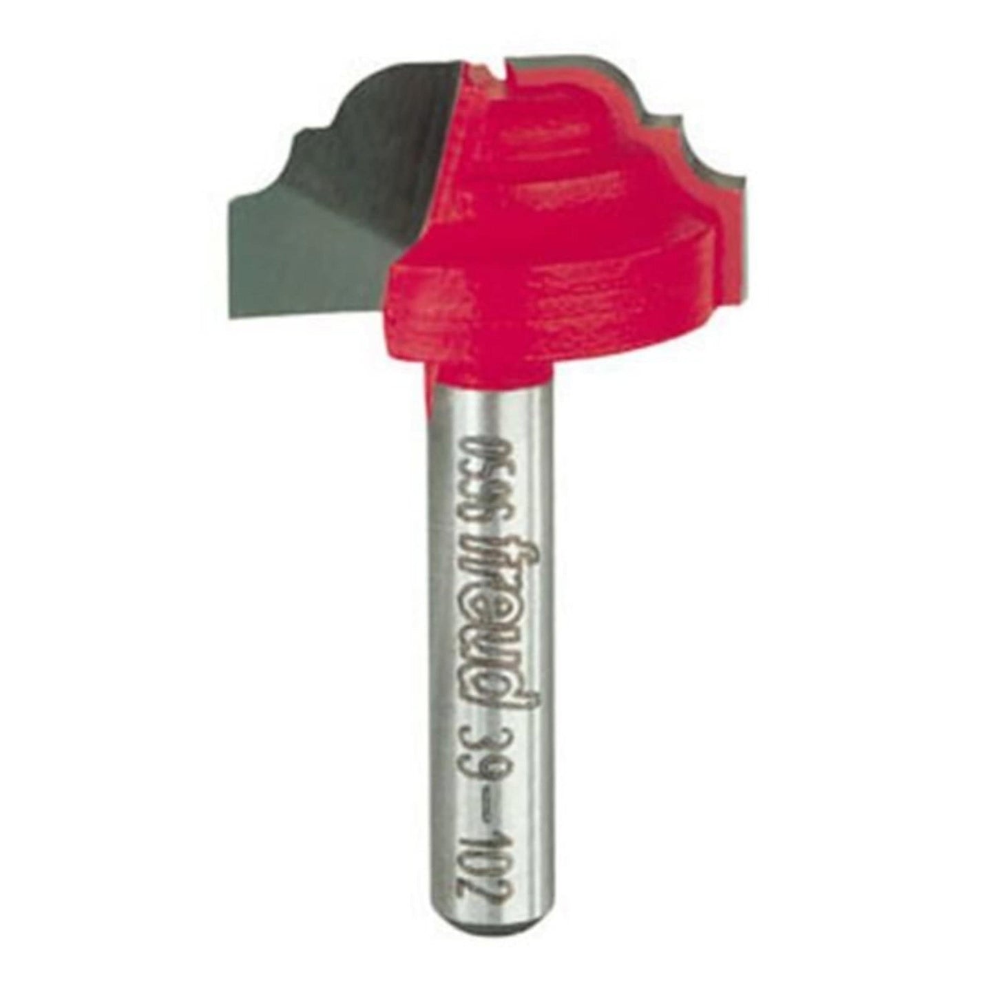 39-102 Cove And Bead Groove Router Bit 1/4"SH 1" D 1/2" CL 1/8" R alt 0