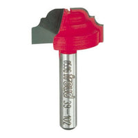 39-102 Cove And Bead Groove Router Bit 1/4"SH 1" D 1/2" CL 1/8" R alt 0